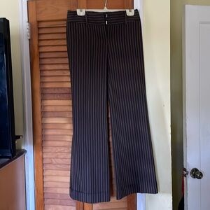 Body by Victoria dress pants pinstriped The Christie Fit  Size 4